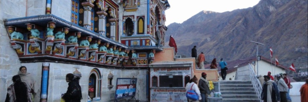 hermitage in the himalayas badrinath temple